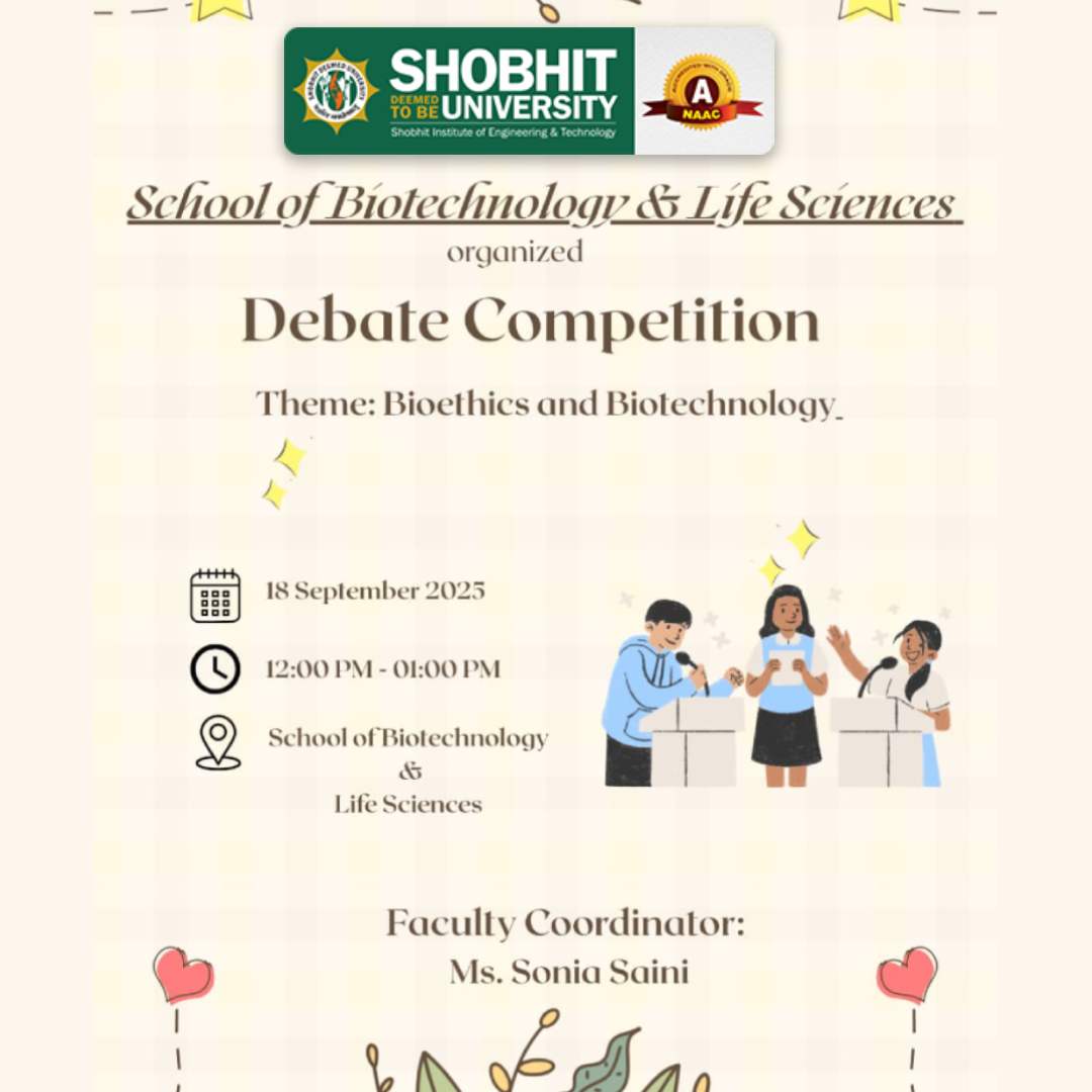 Debate Competition on Bioethics & Biotechnology