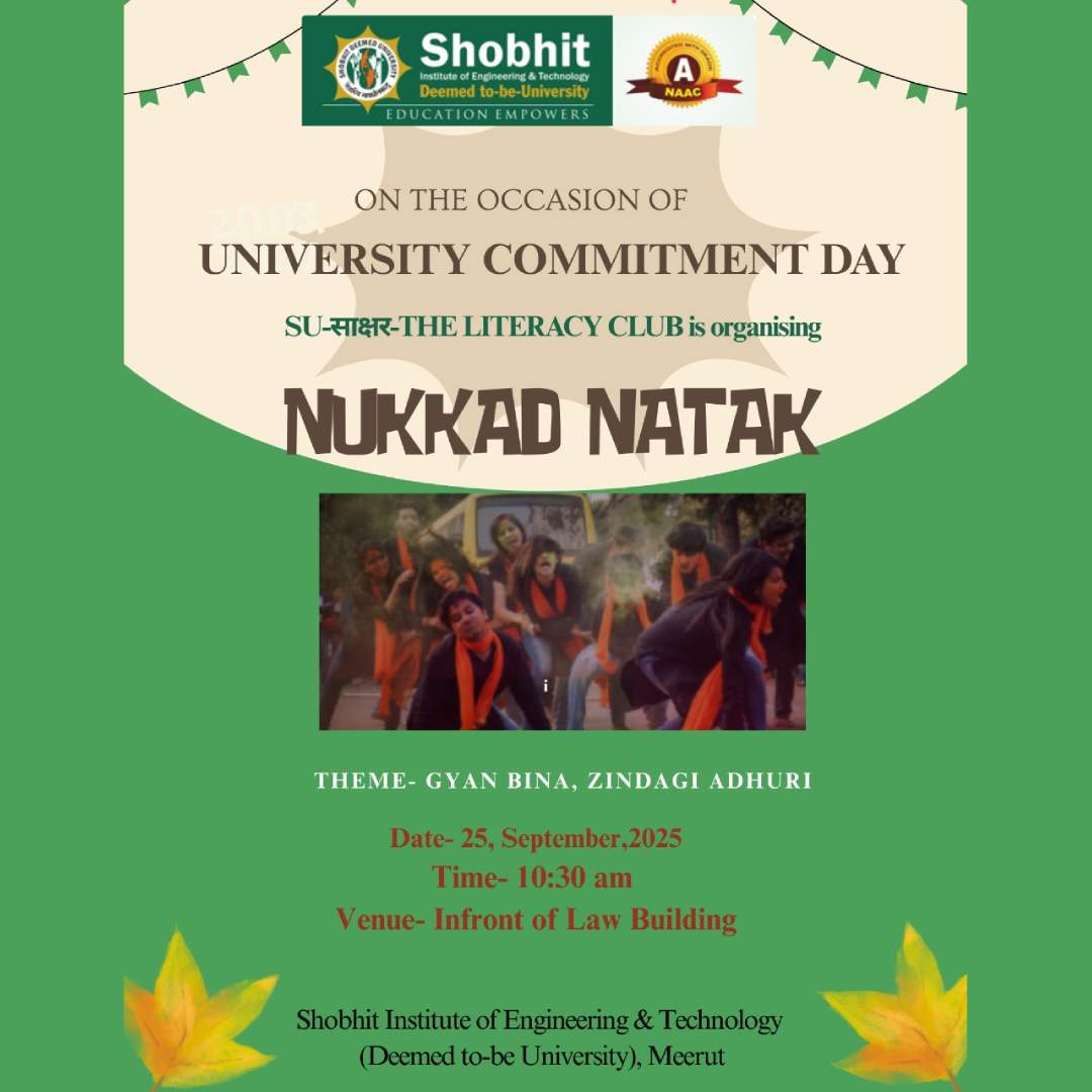 Street Play Nukkad Natak on the theme: The Importance of Education