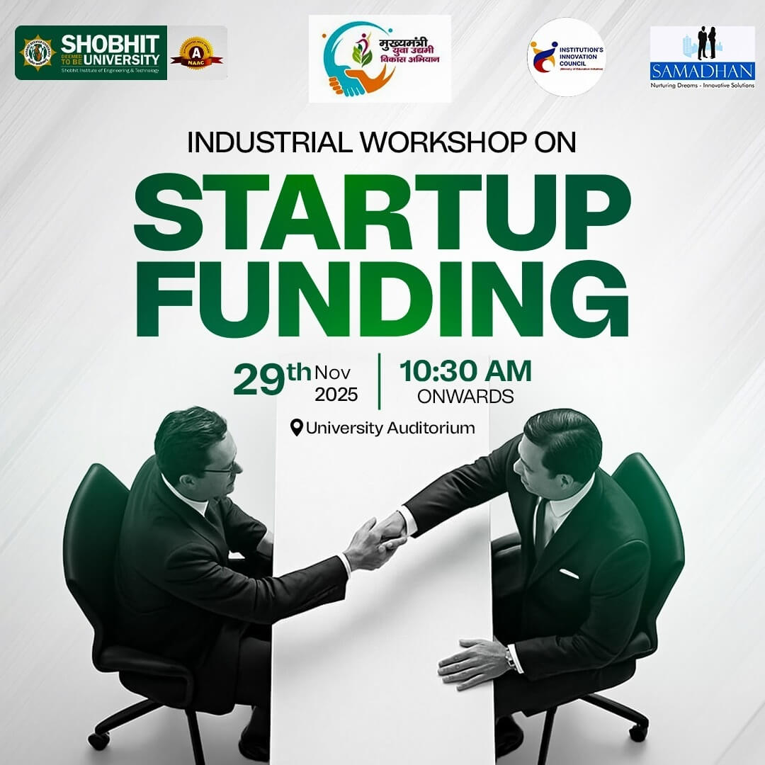 The CM–YUVA Industrial Workshop on Startup Funding is here!