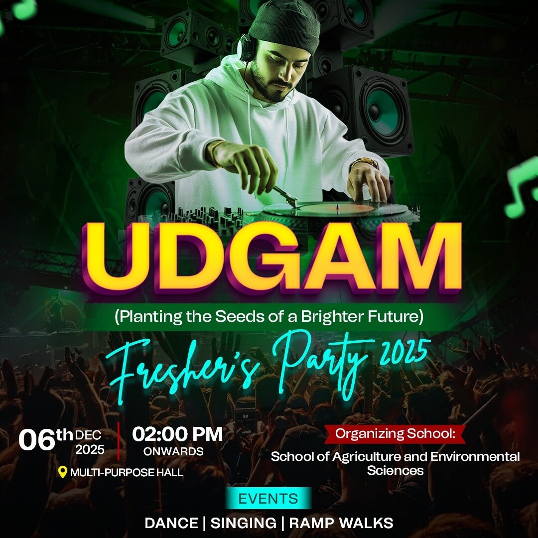 UDGAM Freshers Party 2025