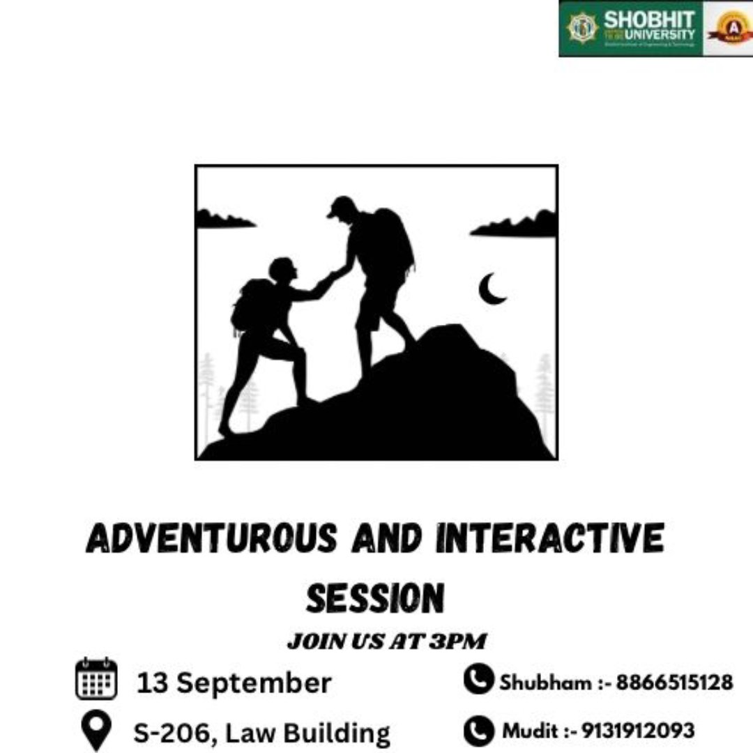 Adventurous and Interactive Session 2024