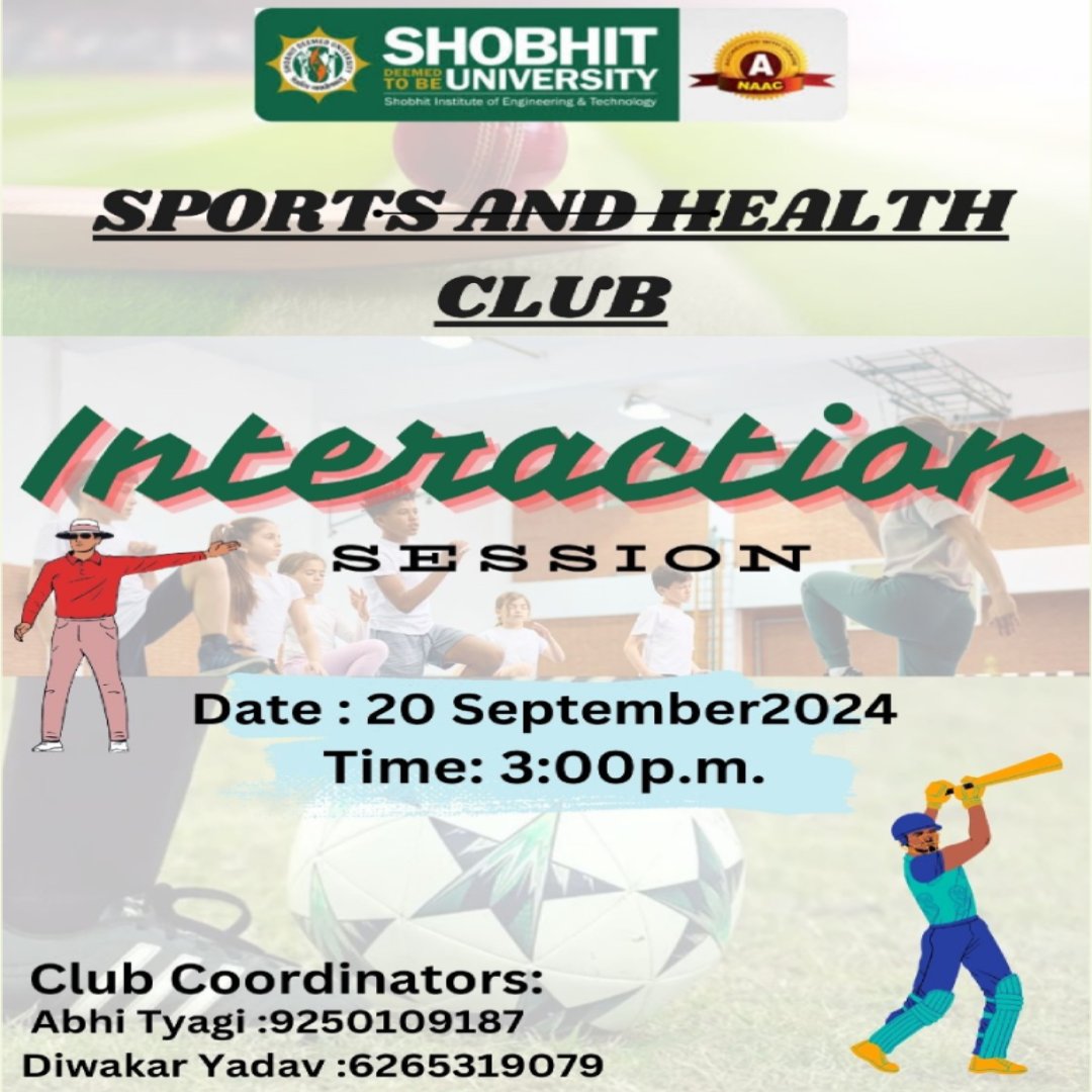 Sports and Health Club Interaction Session