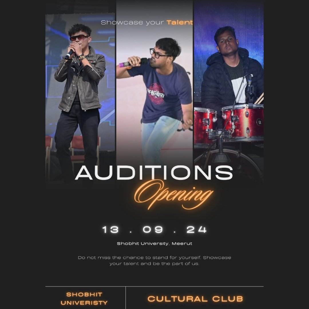 Auditions Opening