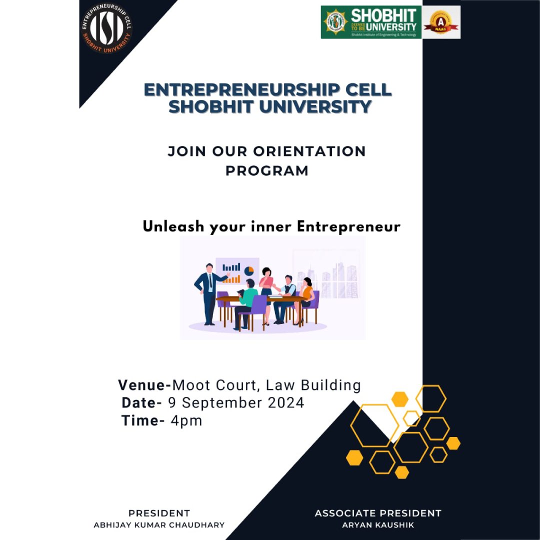 Entrepreneurship Cell Shobhit University