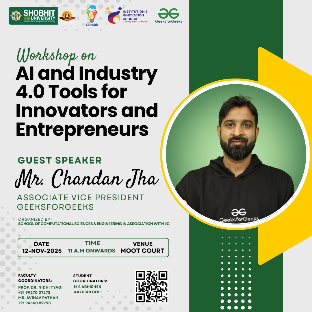Interactive Workshop & Expert Talk on AI and Industry 4.0