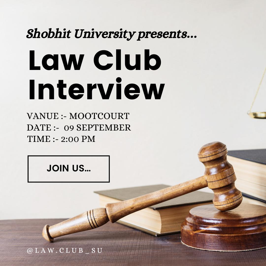 Law Club Interview