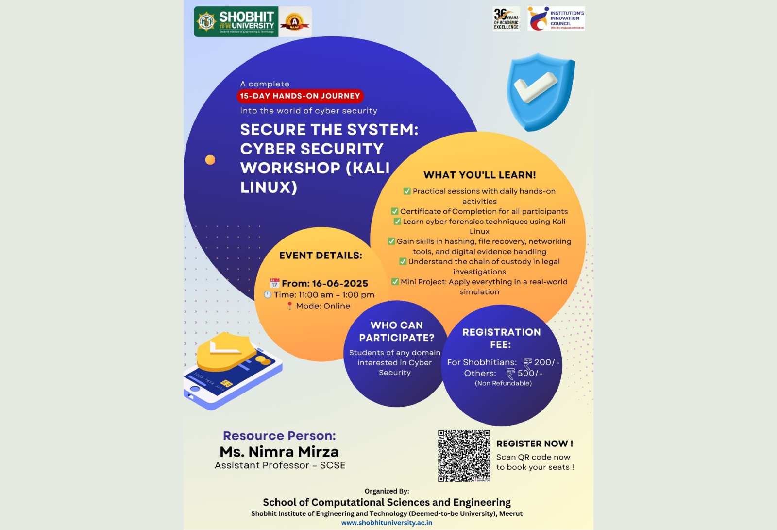 Secure The System Cyber Security Workshop (Kali Linux)