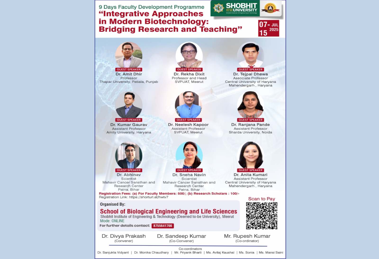 Integrative Approaches in Modern Biotechnology Bridging Research and Teaching