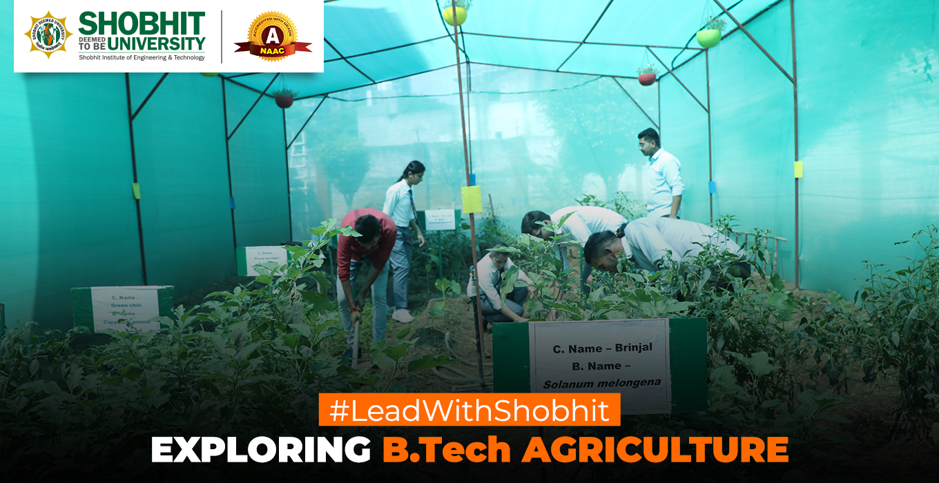 Exploring B.Tech Agriculture at Shobhit (Deemed-to-be University)